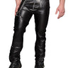 Faux Leather Gothic Inspired Trousers - Honour Clothing