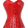 Fire PVC Corset Overbust - Honour Clothing