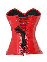 Fire PVC Corset Overbust - Honour Clothing