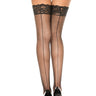 Fishnet Stockings With Laced Tops - Honour Clothing