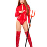 Red PVC Senorita Body Halloween Offer - Honour Clothing