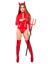 Red PVC Senorita Body Halloween Offer - Honour Clothing