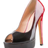 Claret Rose Heels - Honour Clothing