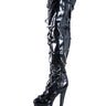 PVC Alice 'O' Ring Boot - Honour Clothing