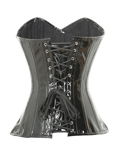 Heartbreaker PVC Overbust Corset - Honour Clothing