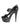 High Gloss Vinyl Black Shoes - Honour Clothing