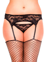 Lace G-String & Garter Belt - Honour Clothing