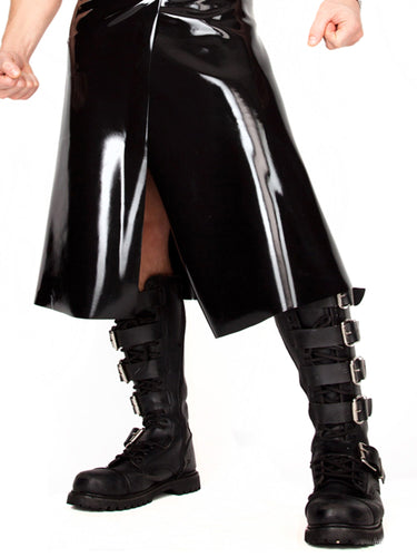 Latex Black Kilt - Honour Clothing