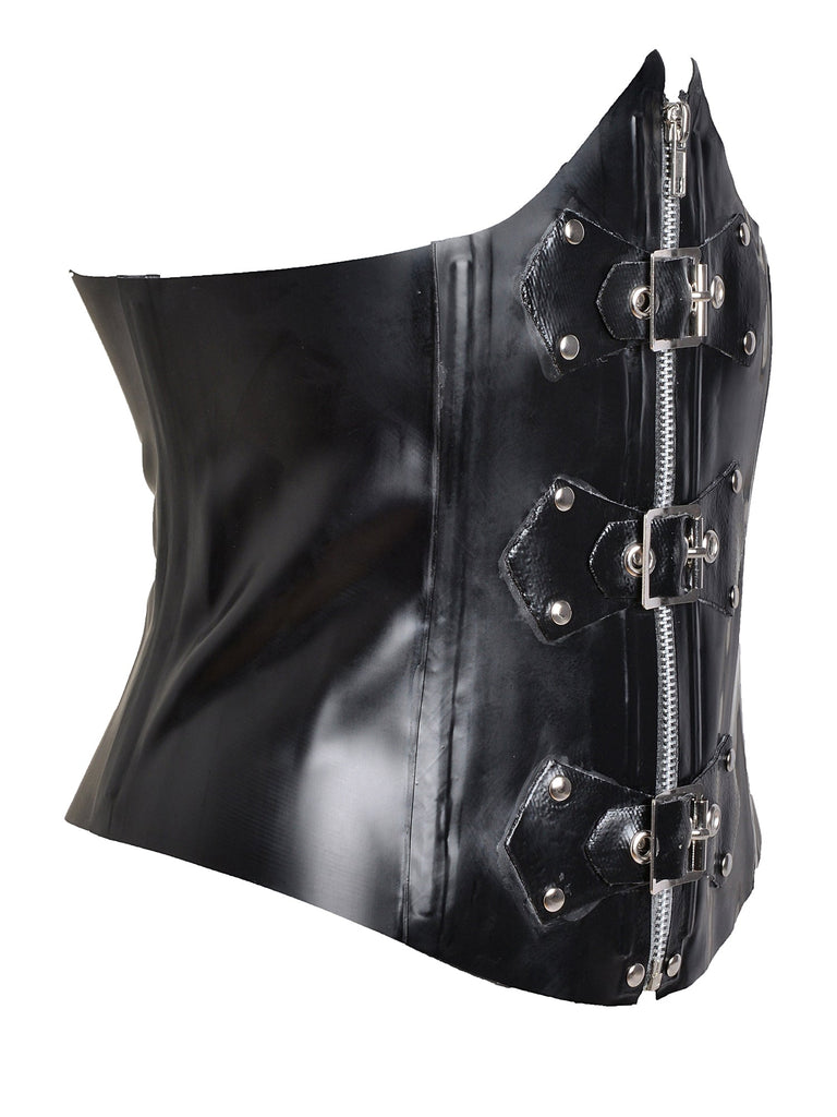 Latext Buckled Underbust Corset – Honour Clothing