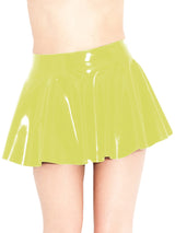 Latex Green Skater Skirt - Honour Clothing