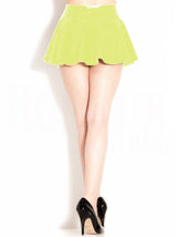 Latex Green Skater Skirt - Honour Clothing