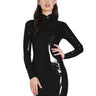 Latex High Collared Dress - Honour Clothing