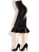 Latex Marilyn Pencil Skirt - Honour Clothing
