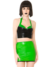 Latex Mina Mini Skirt - Honour Clothing