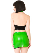 Latex Mina Mini Skirt - Honour Clothing