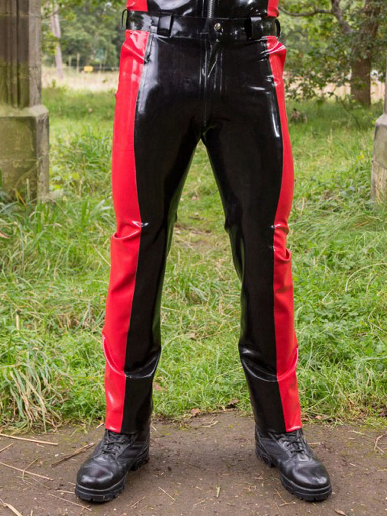 Latex Panel Jeans - Honour Clothing