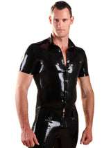 Latex Short Sleeve Shirt - Honour Clothing