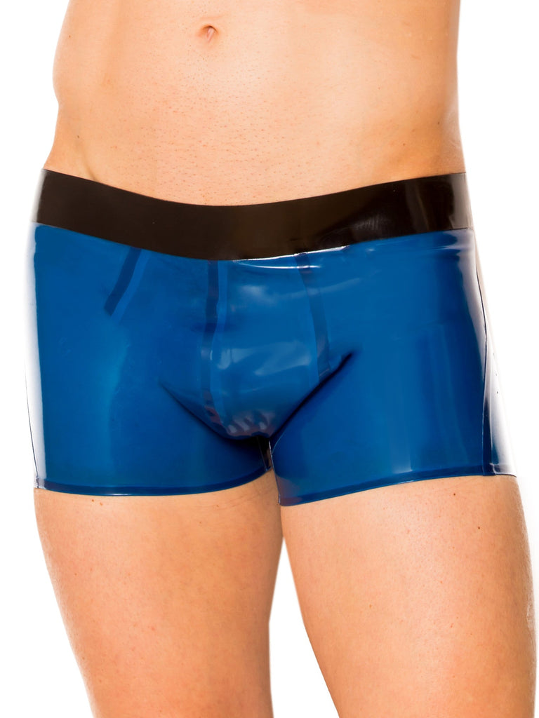 Latex Ultimo Blue & Black Shorts - Honour Clothing