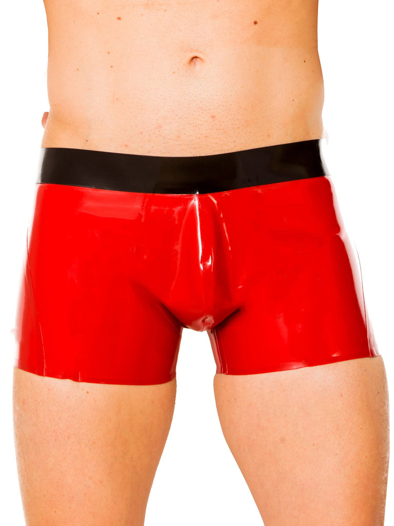 Latex Ultimo Red & Black Shorts - Honour Clothing