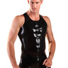 Latex Vest With Zip - Honour Clothing