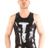Latex Y-Shaped Vest-Top-Honourclothing--Honour Clothing