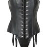 Leather Basque & G String - Honour Clothing