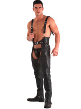 Leather Classic Chaps & Braces - Honour Clothing