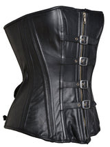 Leather Domina Corset - Honour Clothing
