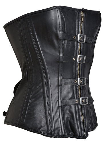 Leather Domina Corset - Honour Clothing