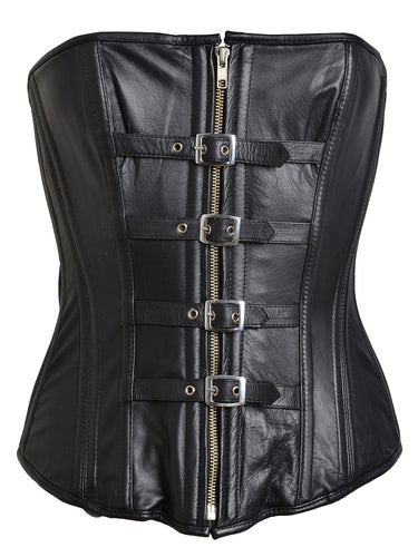 Leather Domina Corset - Honour Clothing