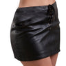 Leather & Lace Skirt - Honour Clothing