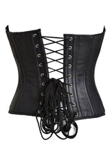 Leather Vera Corset With Buckles - Honour Clothing