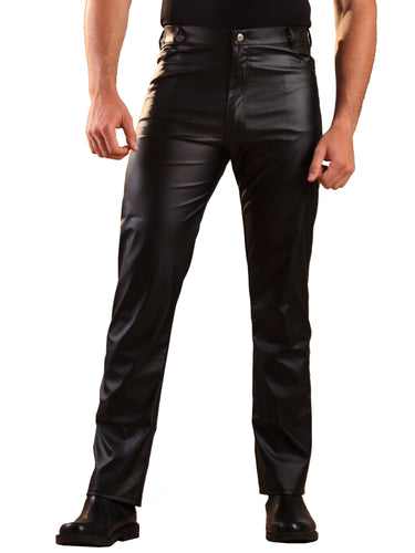 Leatherette Classic Jeans - Honour Clothing