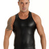 Leatherette Marco Tank Top - Honour Clothing
