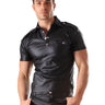 Leatherette Mens Top - Honour Clothing