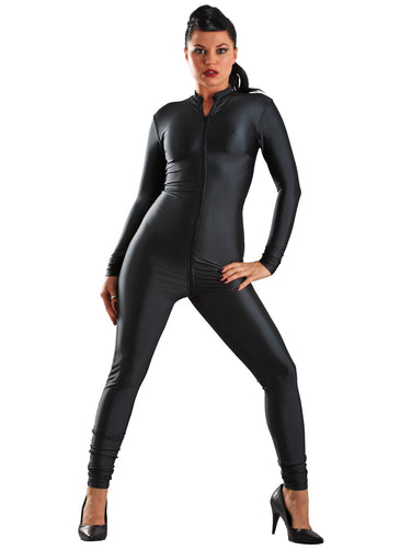 Lycra High Collar Catsuit - Honour Clothing