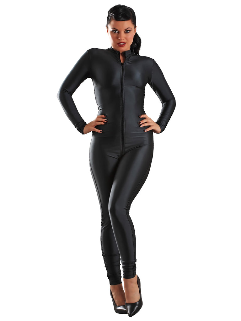 Lycra High Collar Catsuit – Honour Clothing