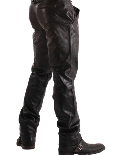 Mens Leather Classic Jeans - Honour Clothing