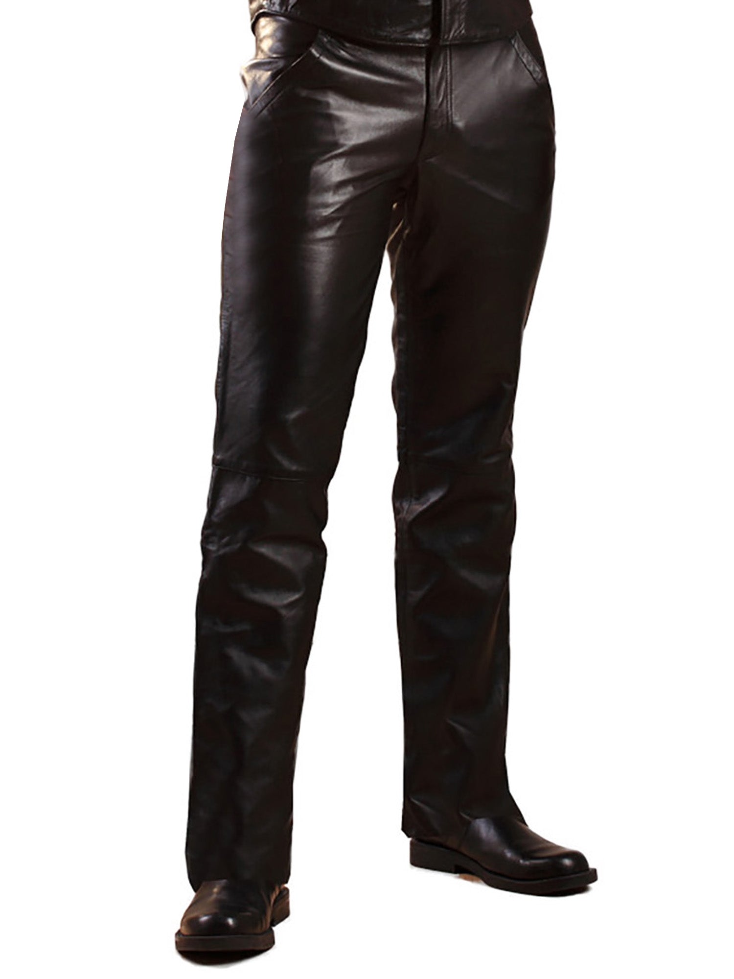 Mens Leather Classic Jeans – Honour Clothing