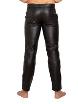 Mens Leather Classic Jeans - Honour Clothing