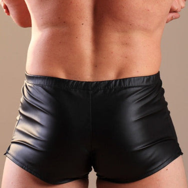 Mens Leatherette Shorts - Honour Clothing