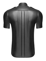 Mens Wetlook Front Pocket Shirt - Honour Clothing