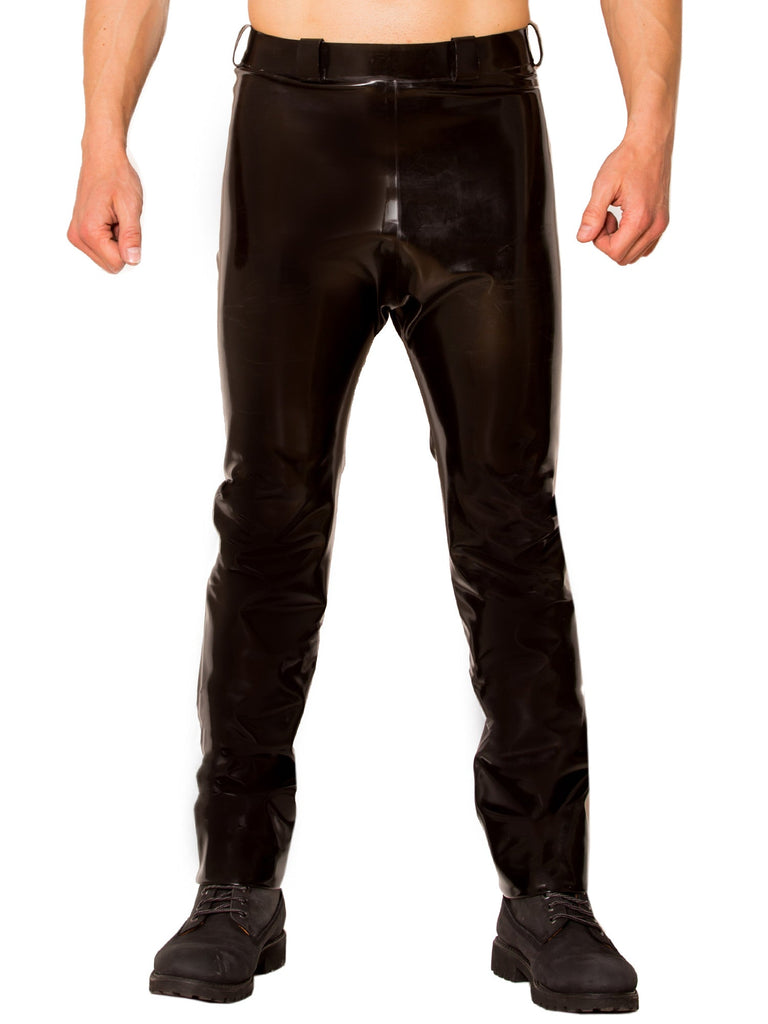 Midnight Black Latex Jeans - Honour Clothing