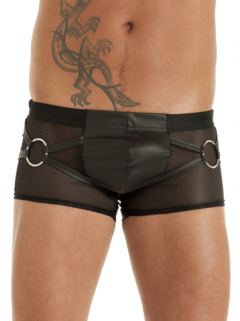 O Ring Leatherette Boxers - Honour Clothing