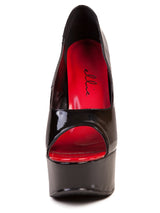 Open Toe Classic Platform Heels - Honour Clothing