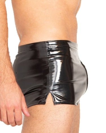 PVC Boxer Zipped Shorts - Honour Clothing