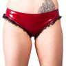 PVC Burgundy Plum Knickers - Honour Clothing