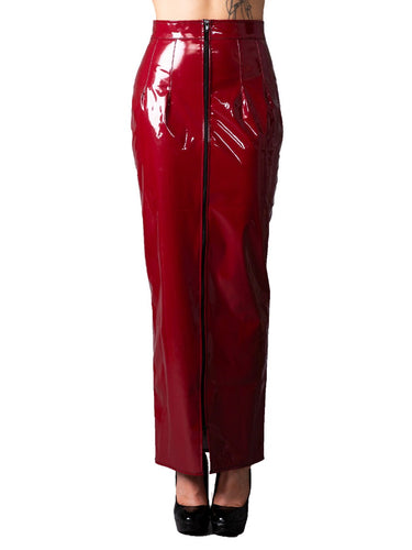 PVC Cherry Mermaid Skirt - Honour Clothing