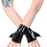 PVC Fingerless Short Gloves - Honour Clothing