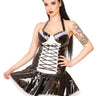 PVC Haunted Beaux Dress & Cap - Honour Clothing